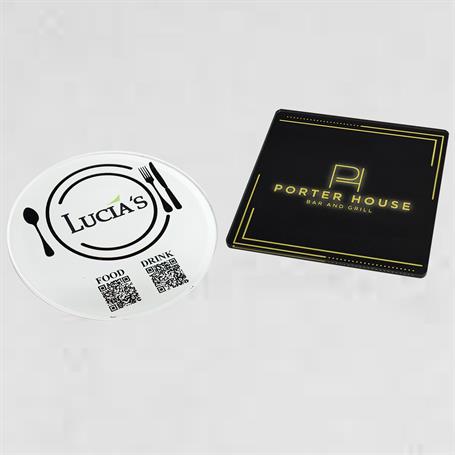 CD1107 - Round And Square Acrylic Coaster