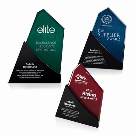 CD1249 - Sweeping Success Acrylic Award