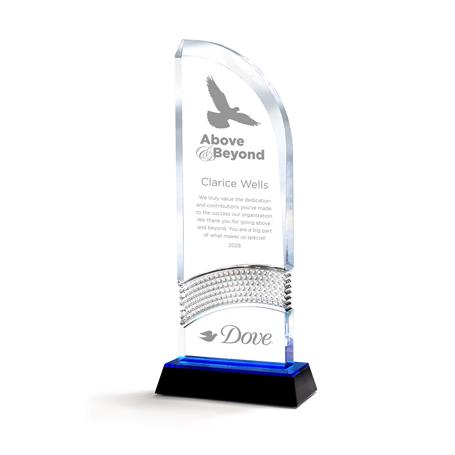 CD1280 - Diamond Swoop Acrylic Award