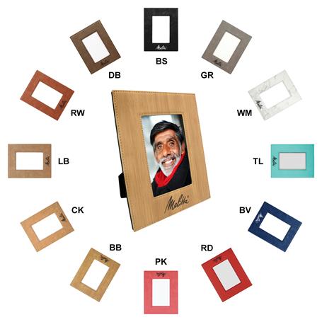 CM248A* - Leatherette 4 x 6 Photo Frame