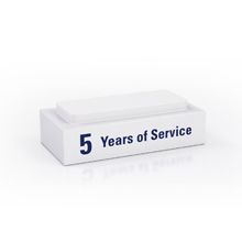 Stackable Award White Acrylic Bar