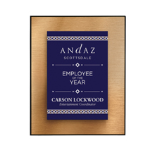 Cosmopolitan Plaque, 8x10