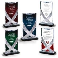 Cascade Carved Acrylic Award, Colors