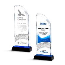 Diamond Swoop Acrylic Award