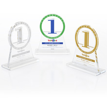 Anniversary Achievement Acrylic Award on Base