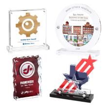 Layered Laser-Cut Lucite Contour 3/8" Thick Up To 33 Sq In