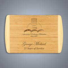 2-Tone Bamboo Cutting Board - Large