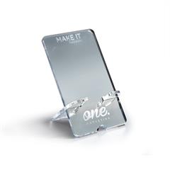 Rectangle Mirror Phone Holder