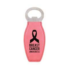 Leatherette Bottle Opener, Pink