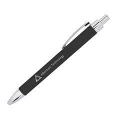 Leatherette Pen, Black