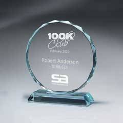 Faceted Crystal Circle - Large