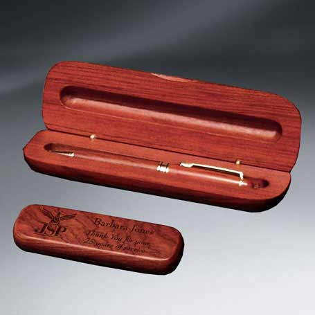 C5853 - Rosewood Pen and Case Set