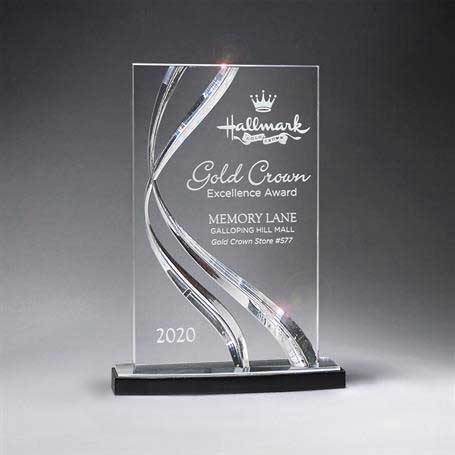 CD1022BCL - Sweeping Ribbon Award - Medium