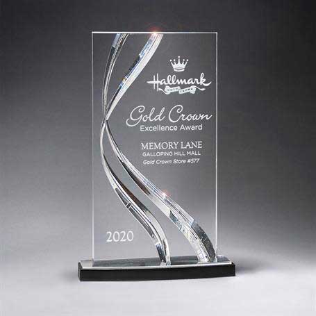CD1022CCL - Sweeping Ribbon Award - Large