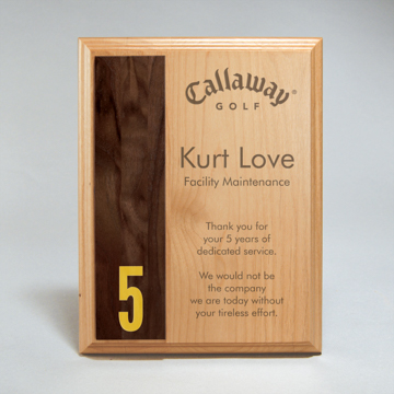 CD1038A - Two-Tone Wood Plaque, 8x10, Alder