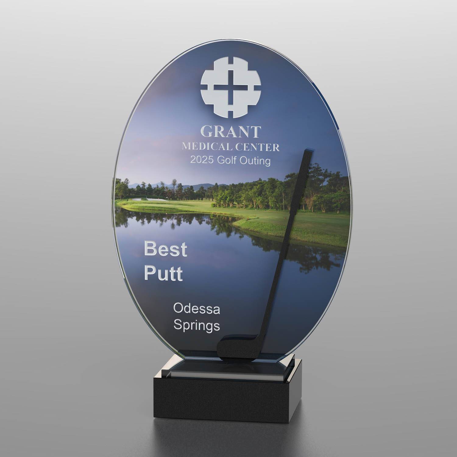 CD1053AD - Golf Course Silhouette Award