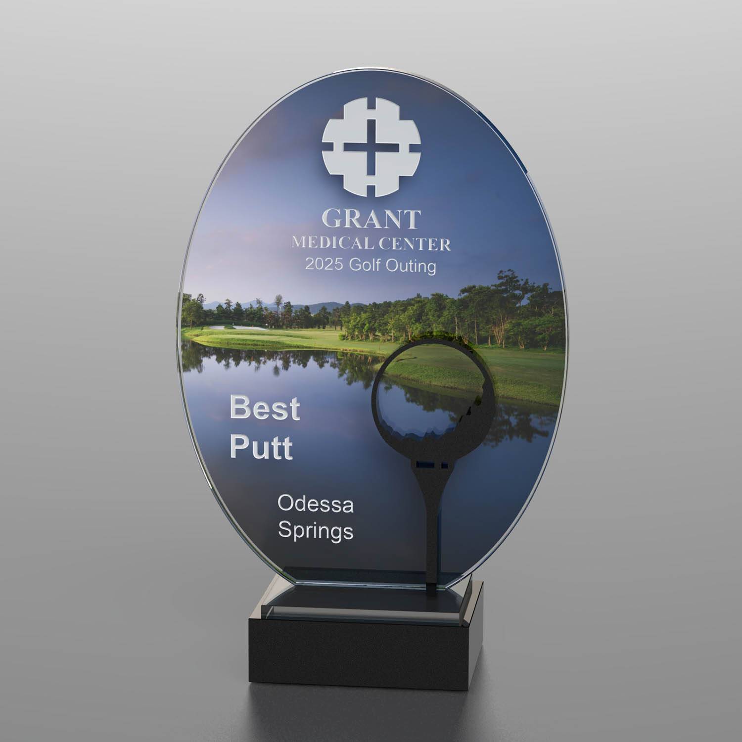 CD1053AT - Golf Course Silhouette Award