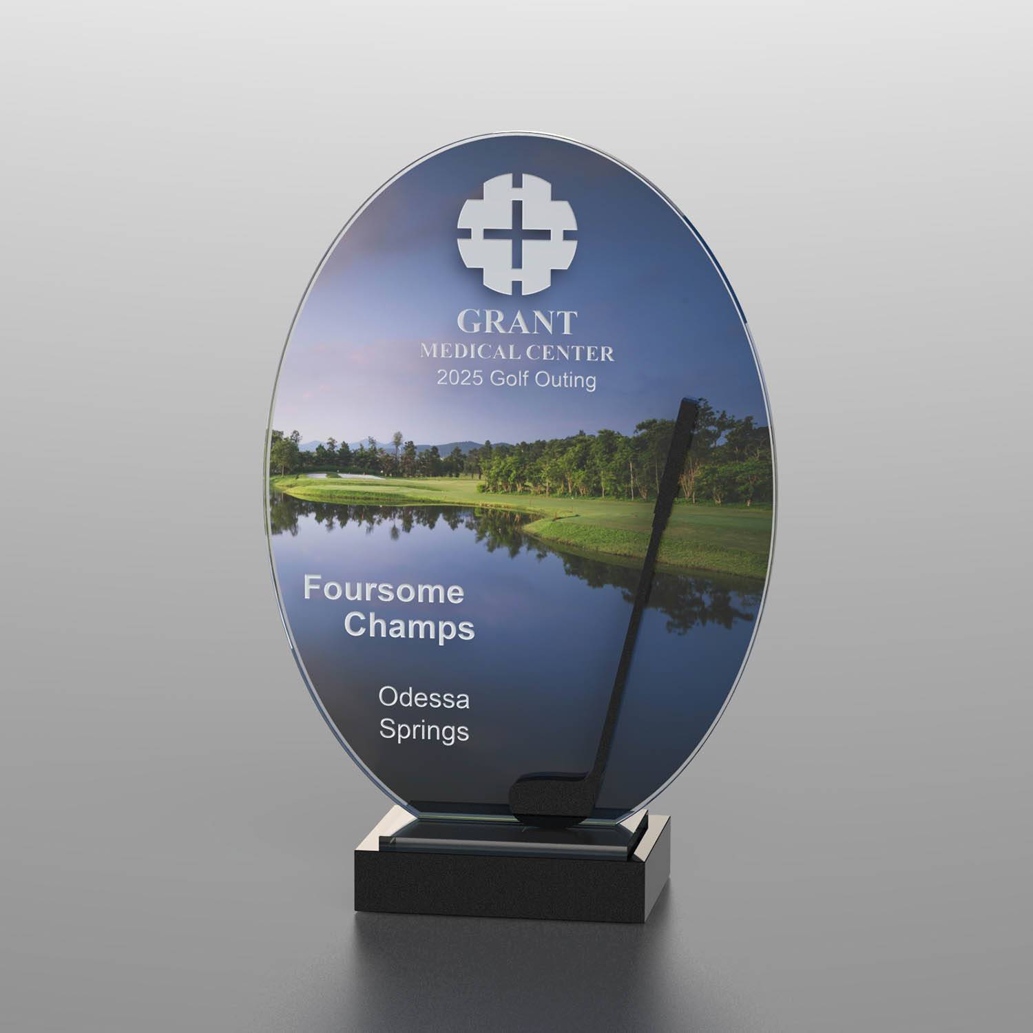 CD1053BD - Golf Course Silhouette Award