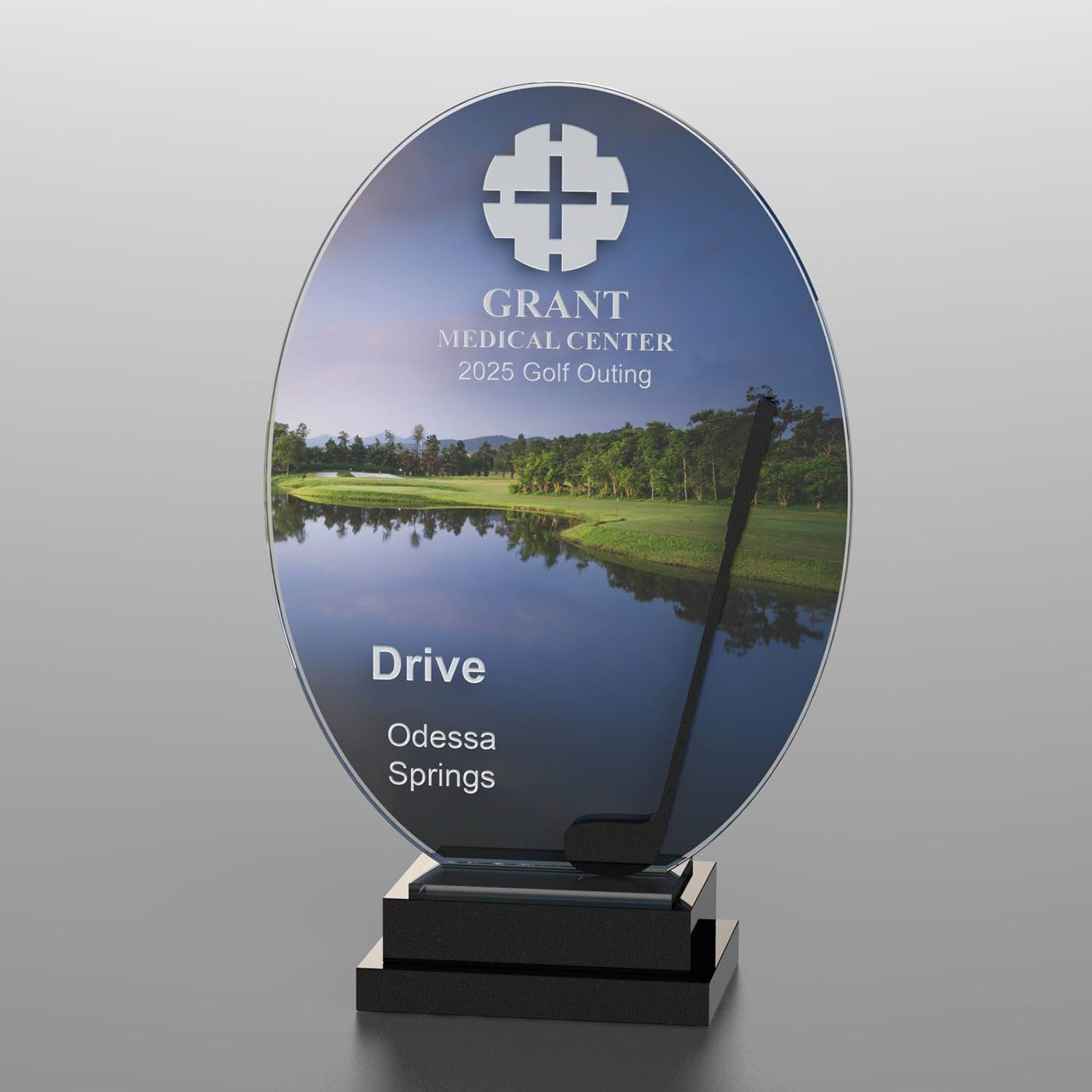 CD1053CD - Golf Course Silhouette Award