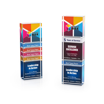 CD1076 - Stackable Clear Acrylic Block