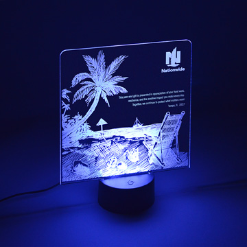 CD1084 - Acrylic Illumination Square Award