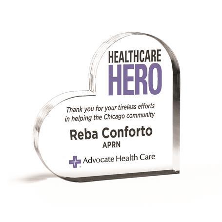 CD1295 - Contempo Heart Acrylic Award