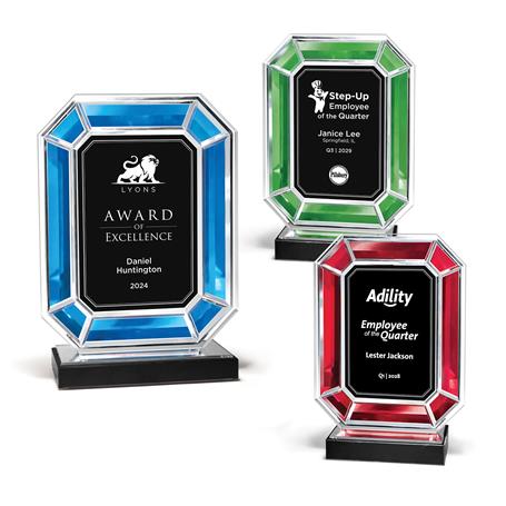 CD1340 - Colorful Gem Acrylic Award