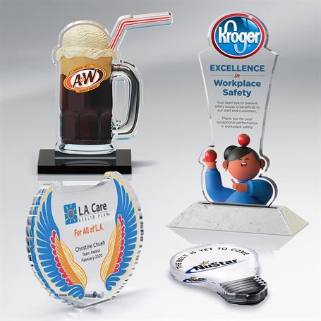 CD560A - Laser-Cut Lucite Contour 3/8" Thick Up To 23 Sq In