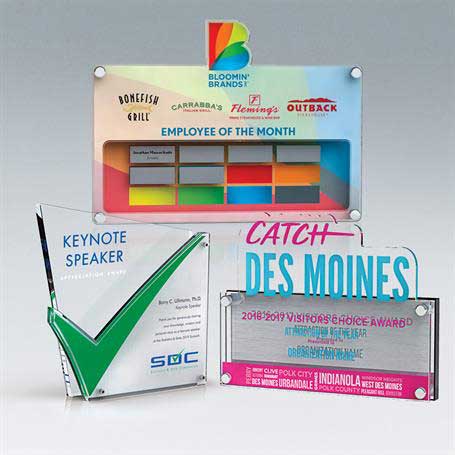 CD571C - Layered Laser-Cut Lucite Contour 3/8" Thick Up To 47 Sq In