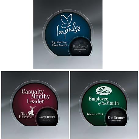 CD635 - Arched Brilliance Lucite Award