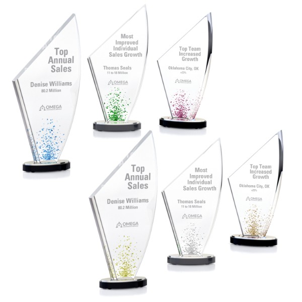 CD800 - Slanted Peak Acrylic Award