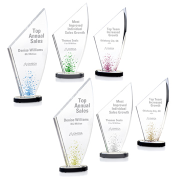 CD800 - Slanted Peak Acrylic Award
