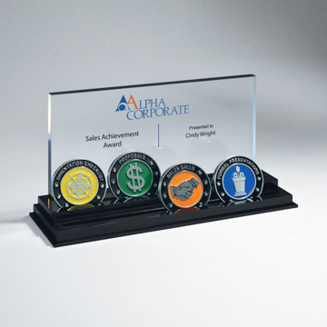 CD982 - Acrylic Challenge Coin Stand