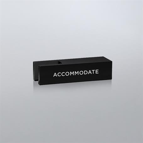 CD983BAR - Black Acrylic Add A Bar