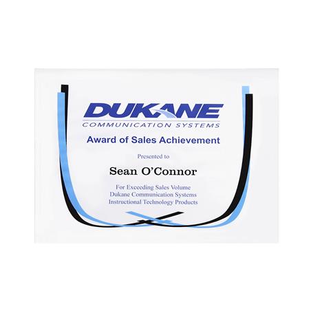 CERTPAA - Full-Color Certificate Printing, White