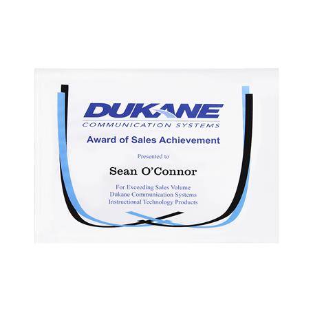 CERTPA - Full-Color Certificate Printing, White