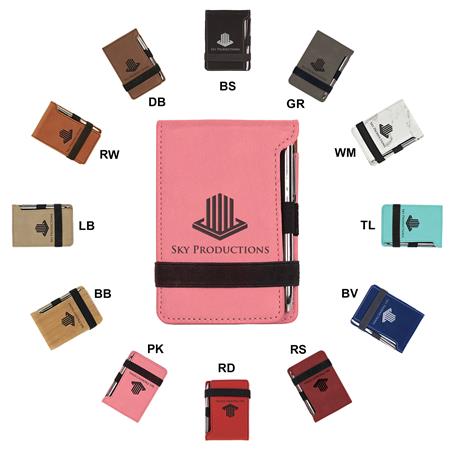 CM244* - Leatherette Notepad and Pen