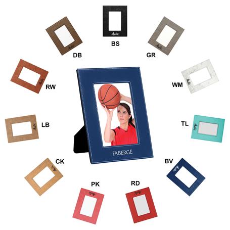 CM248A* - Leatherette 4 x 6 Photo Frame