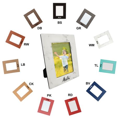 CM248B* - Leatherette 5 x 7 Photo Frame