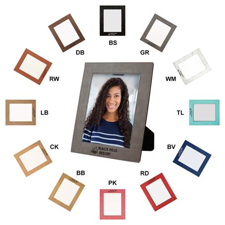 CM248C* - Leatherette 8 x 10 Photo Frame