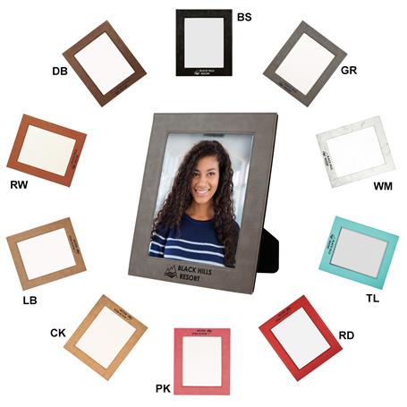 CM248C* - Leatherette 8 x 10 Photo Frame