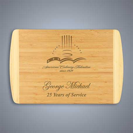 CM419B - 2-Tone Bamboo Cutting Board - Large