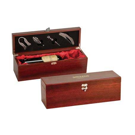 CM462 - Rosewood Wine Presentation Box with Tools