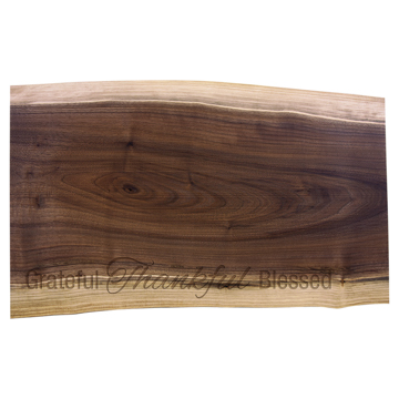 CM750F - Black Walnut Cutting & Charcuterie Board