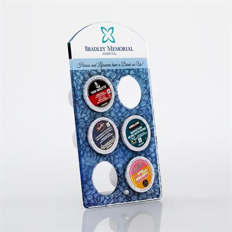 DS2100A - Small Arch Coffee Pod Display