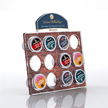DS2100B - Large Arch Coffee Pod Display