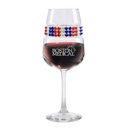 FWAM - Footed Wine Glass Americana Bracelet