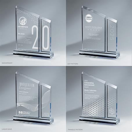 GI2000 - Optic Crystal Towers Elevation Award