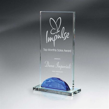 GI513C - Optic Crystal Gemstone Award