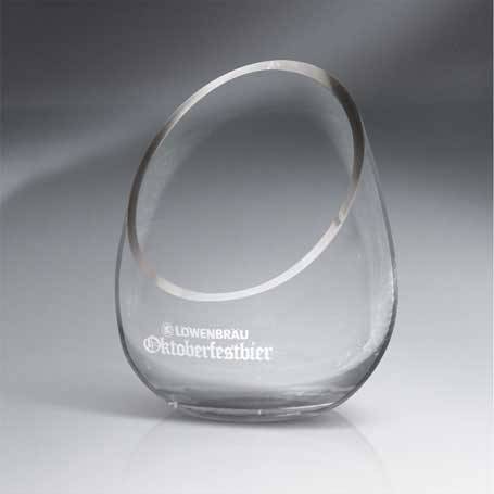 GI596 - Decorator Slant Glass Vase